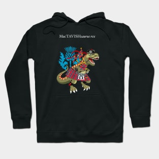 Clanosaurus Rex MacTAVISHsaurus rex Plaid MacTavish Scotland Ireland Family Tartan Hoodie